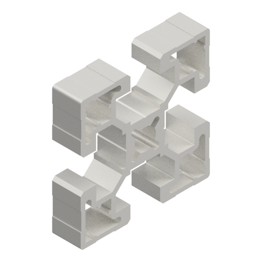 Profilo in Alluminio 45x45 C.10 Leggero PR045045LP