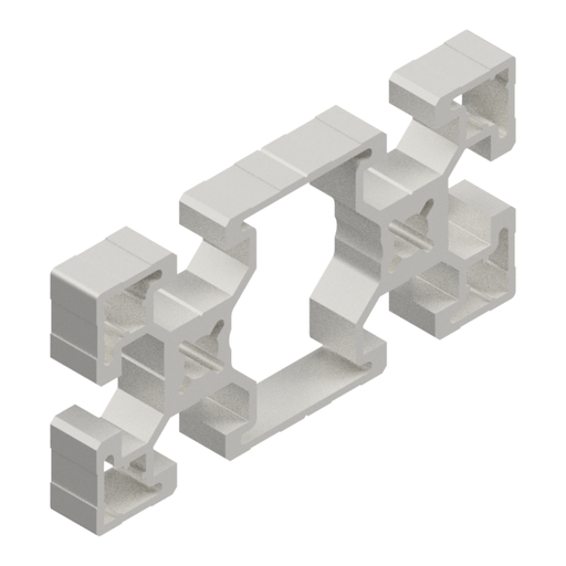 [00000374] Profilo in Alluminio 45x90 C.10 Leggero PR045090LP