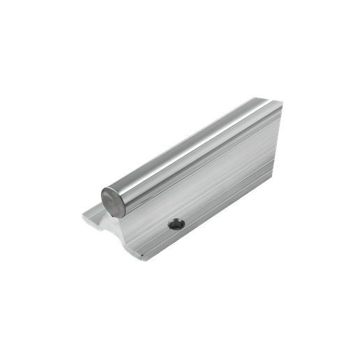 [00000659] SBR12 Supporto in Alluminio con Albero D.12 mm