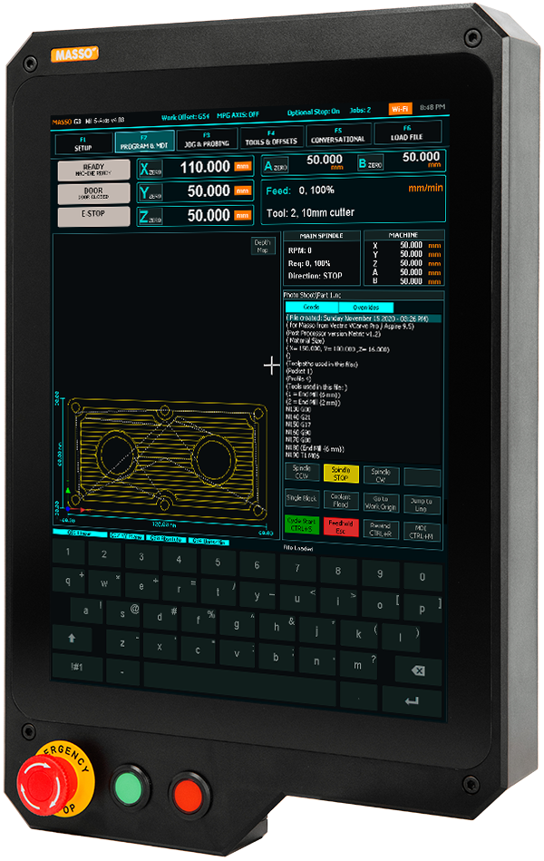 Controllo Masso G3 Touch 3 Axis Essential