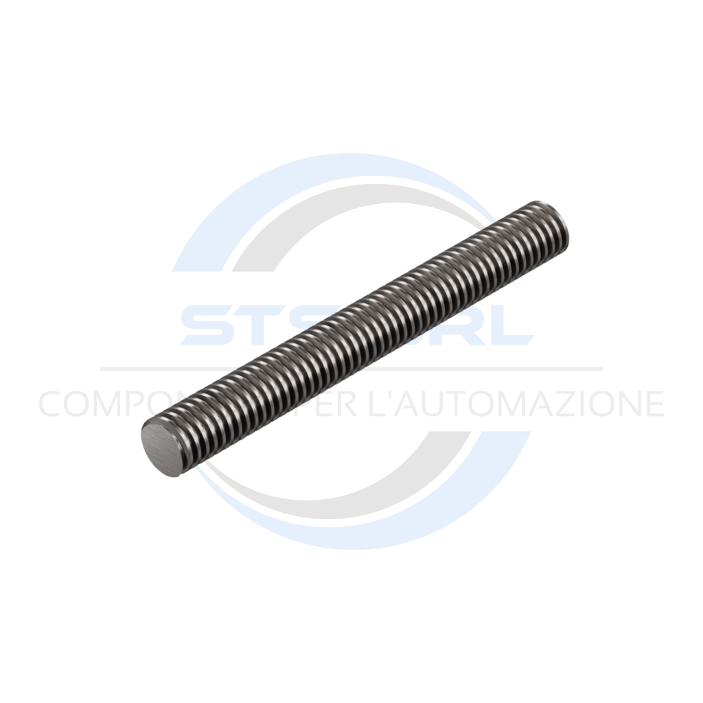 Rolled trapezoidal lead screw Tr20x4 rh