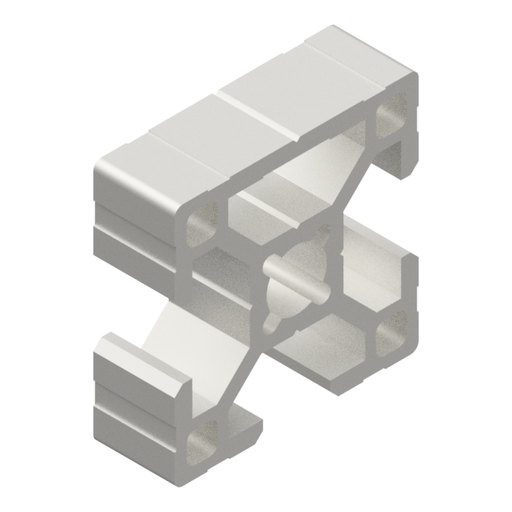 [00000367] Profilo in Alluminio 30x30 C.8 Chiuso un Lato  PR030C01P