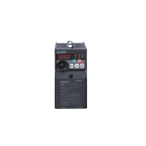 [00000512] Vfd Inverter 0,4 kw 220 volt single phase FR-D820S-0.4K-25-60