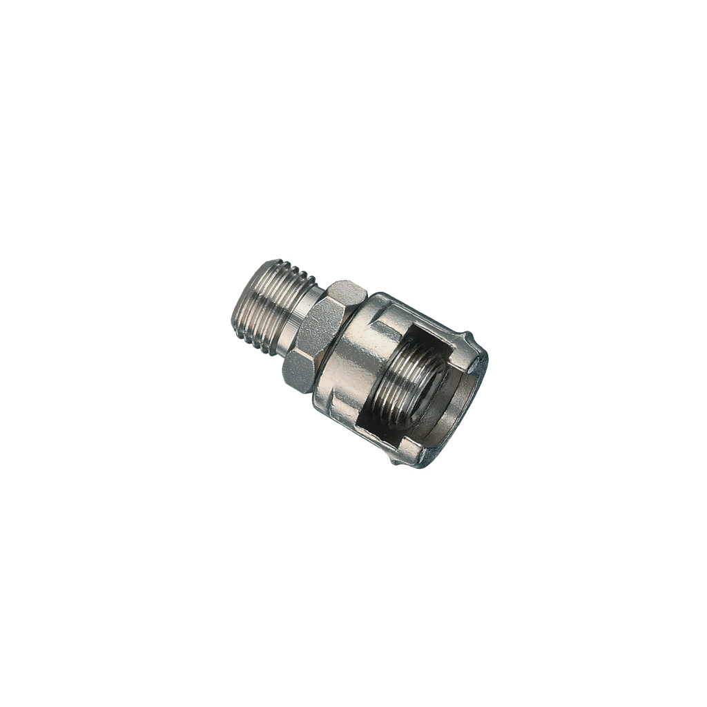  11/A AH010901 Male Fitting With Milled Nut