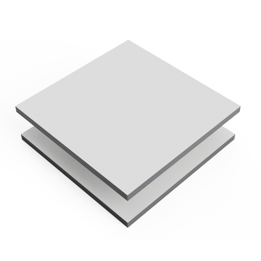 [00007382]  Dibond Grey/White 1500x4050x3